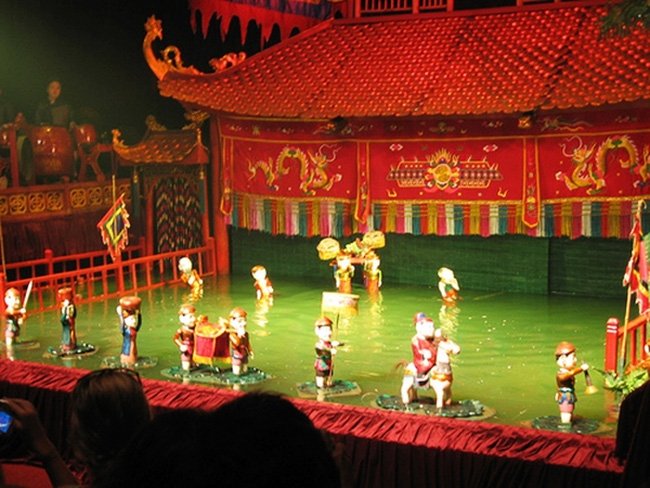 Múa rối nước - loại hình văn hóa truyền thống của Việt Nam