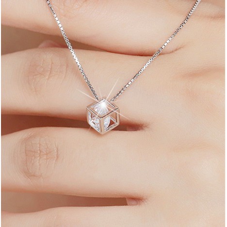 Dây chuyền bạc 925 Ý nữ phong cách Hàn Quốc sale CÓ ẢNH THẬT | Shopee Việt Nam