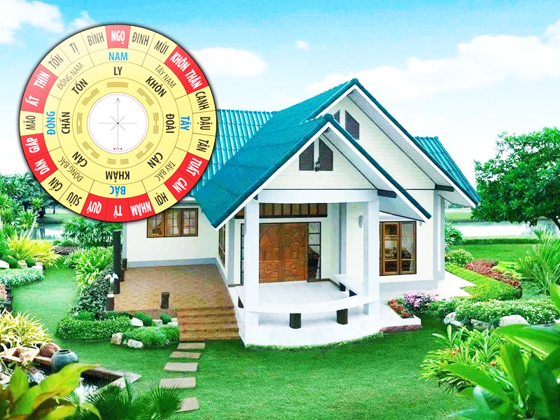 Xem hướng nhà theo tuổi phù hợp với gia chủ đúng phong thủy hiện nay.
